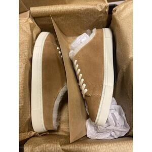 womens frye ivy shearling brown shoes size 7